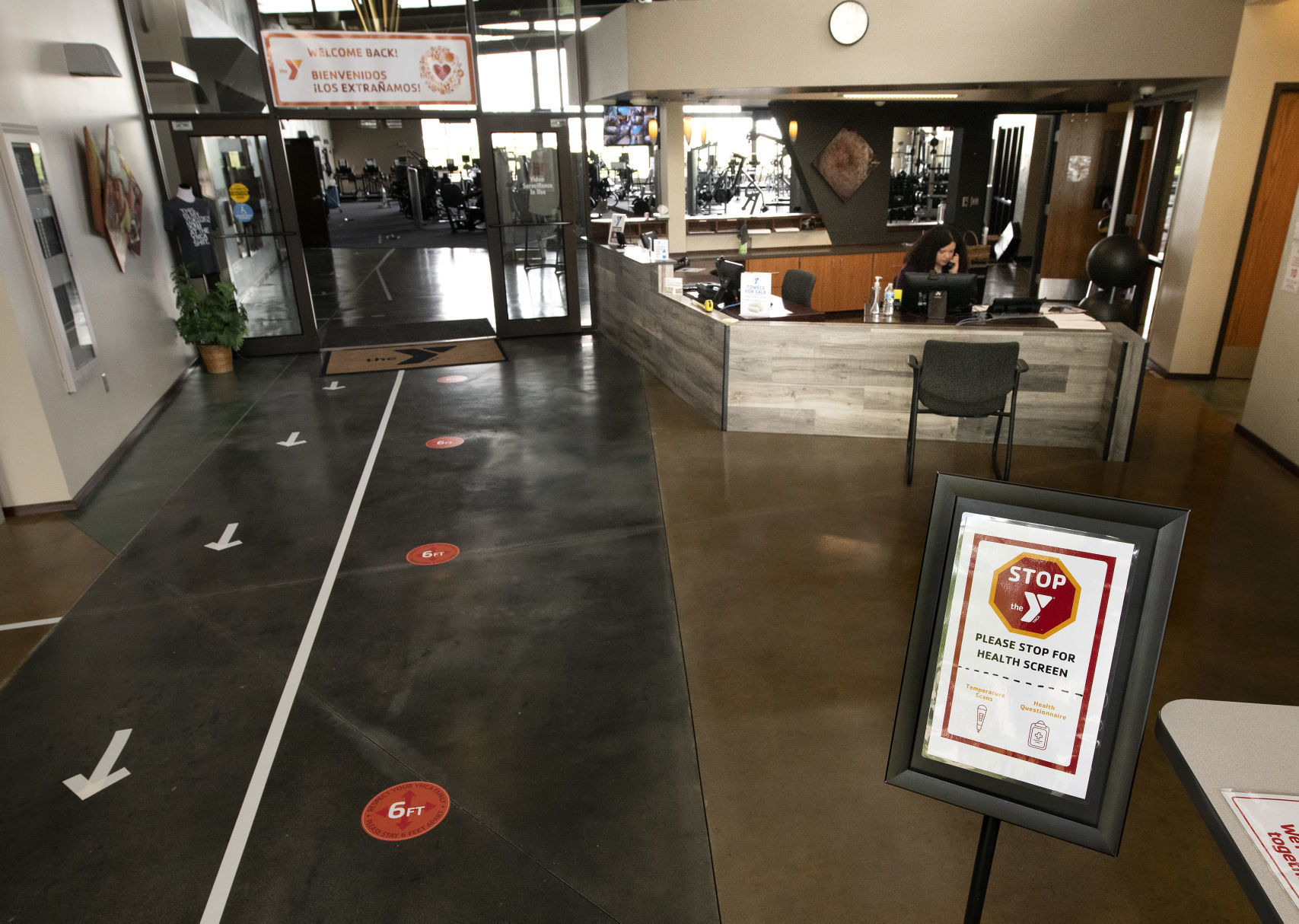 COVID-19 YMCA reopening